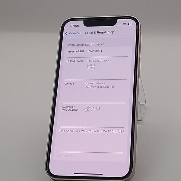 Apple iPhone 13 Mini - AT&T, 128 GB, Pink, A2481