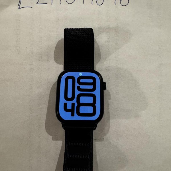 Apple Watch Series 10 46mm - Black, A2999 - GPS, Aluminum