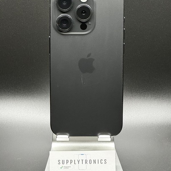 Apple iPhone 15 Pro - Unlocked, Black, 512 GB, A2848