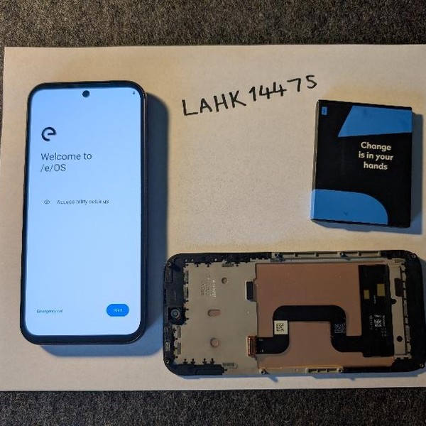 Fairphone 5 - Unlocked, 256 GB, Black, 8 GB