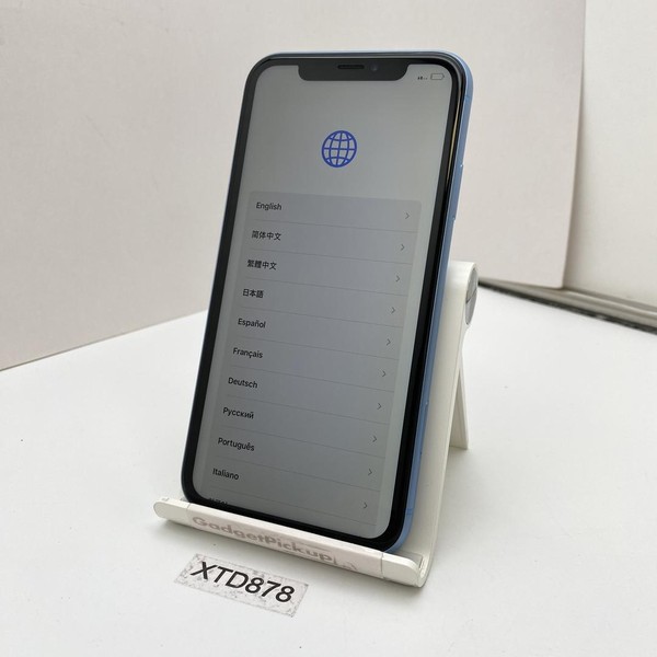 Apple iPhone Xr - Unlocked, 128 GB, Blue, A1984