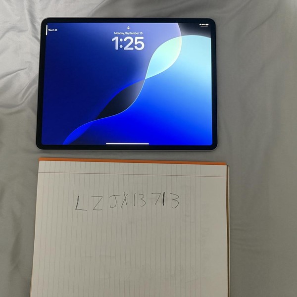 Apple iPad Air 13 inch (M2) 2024 - Wi-Fi, 128 GB, Gray, A2898