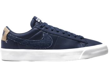 Nike SB Zoom Blazer Low Pro GT Denim Swoosh for sale