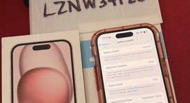 Mint
													Apple iPhone 15 - Unlocked, Pink, 128 GB, A2846, photo 3 of 13