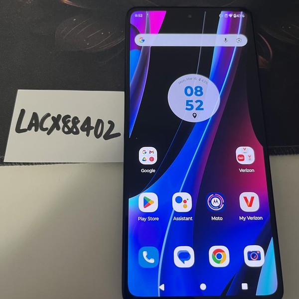 Motorola Edge Plus (2022) - Unlocked, 128 GB, Blue, 8 GB