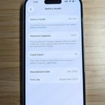 Good Apple iPhone 15 - Unlocked, 128 GB, Blue, A2846