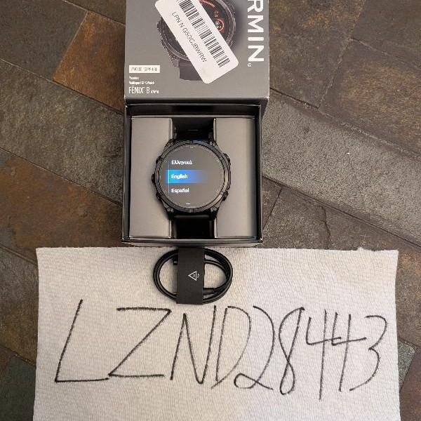 Garmin Fenix 8 - Sapphire, AMOLED