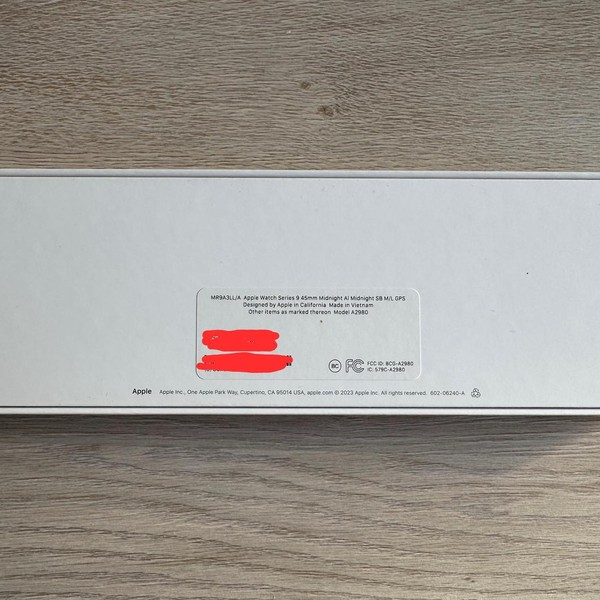 Apple Watch Series 9 45mm - Midnight, A2980 - GPS, Aluminum