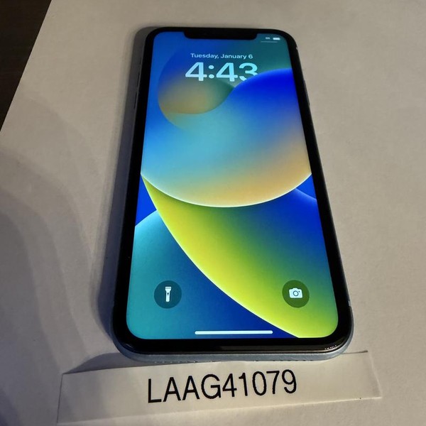 Apple iPhone Xr - Unlocked, 128 GB, Blue, A1984
