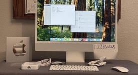 Mint
													iMac 2021 24" - Apple M1, Silver, 256 GB, 8 GB, photo 3 of 9
