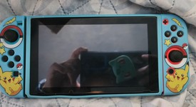 Good
													Nintendo Switch - Neon Blue, 32 GB, photo 5 of 10