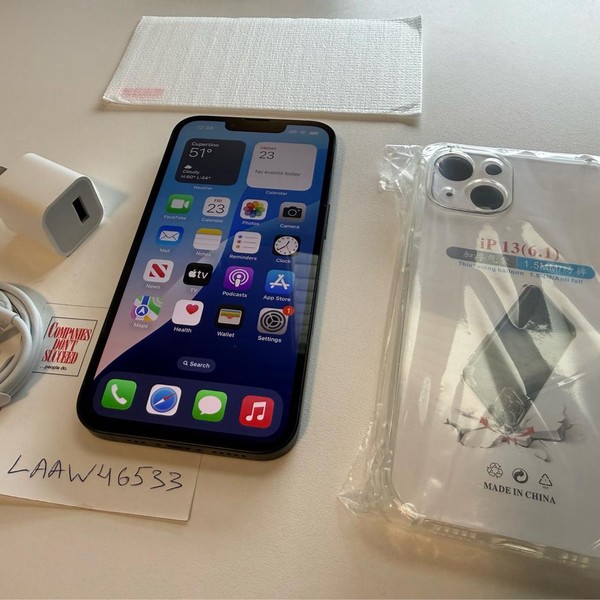 Apple iPhone 13 - Unlocked, 128 GB, Midnight, A2482
