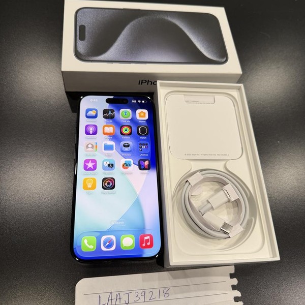 Apple iPhone 15 Pro - Unlocked, 128 GB, Blue, A2848