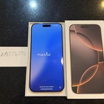 Good Apple iPhone 16 Pro Max - AT&T, Desert, 256 GB, A3084