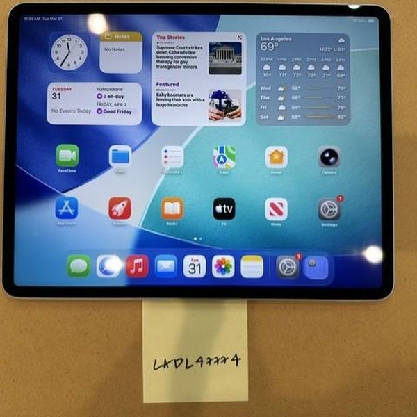 Apple iPad Air 13 inch (M2) 2024 - Wi-Fi, 128 GB, Gray, A2898