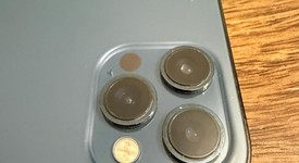 Good
													Apple iPhone 12 Pro Max - Unlocked, Pacific Blue, 128 GB, A2342, photo 3 of 10