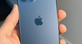 Good
													Apple iPhone 12 Pro - Unlocked, Pacific Blue, 128 GB, A2341, photo 1 of 5