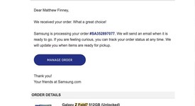 Good
													Samsung Galaxy Z Fold7 - Unlocked, Blue Shadow, 512 GB, 12 GB, SM-F966U1, photo 3 of 18