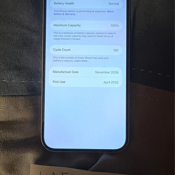 Apple iPhone 16 Plus - Unlocked, 128 GB, White, A3082