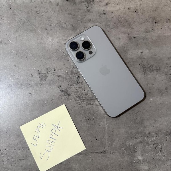 Apple iPhone 15 Pro - Unlocked, 256 GB, Natural, A2848