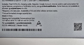 New
													Google Pixel 10 Pro XL - Unlocked, Moonstone, 256 GB, GUL82, photo 5 of 6