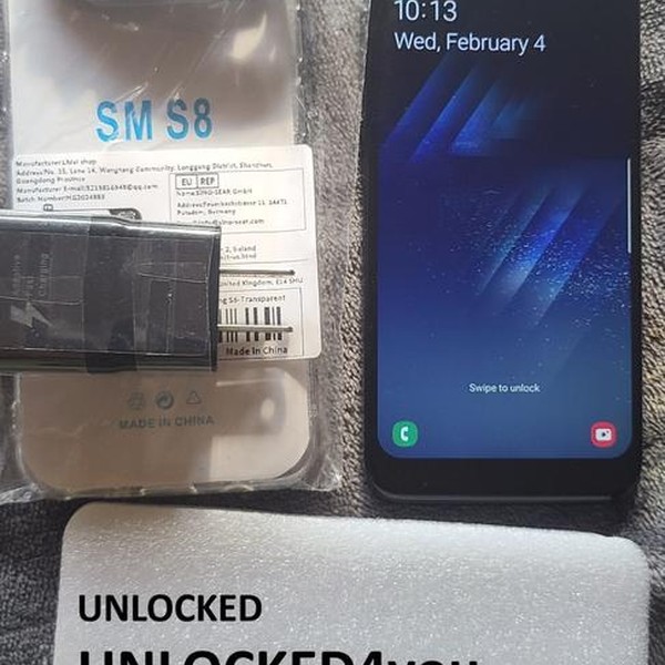 Samsung Galaxy S8 - T-Mobile, 64 GB, Black, 4 GB, SM-G950U