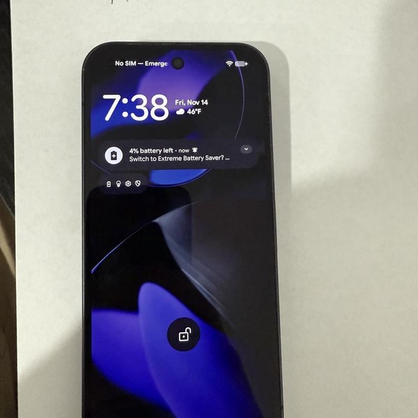 Google Pixel 9 - Unlocked, 128 GB, Obsidian, 12 GB, G2YBB