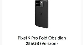 Mint
													Google Pixel 9 Pro Fold - Verizon, Obsidian, 256 GB, GGH2X, photo 2 of 22