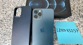 Good
													Apple iPhone 12 Pro - Unlocked, Pacific Blue, 128 GB, A2341, photo 3 of 4