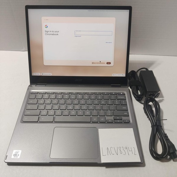 Acer Chromebook Spin 713 - 128 GB, Gray, 8 GB, Intel Core i5