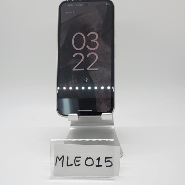 Google Pixel 8a - Unlocked, 128 GB, Porcelain, 8 GB, GKV4X, Sub-6 5G