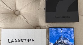 Good
													Samsung Galaxy S22 Ultra - Verizon, Black, 256 GB, 12 GB, SM-S908U, photo 1 of 9