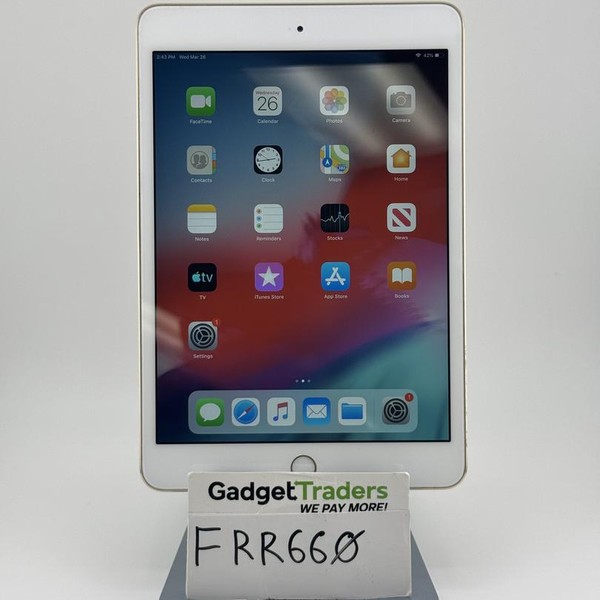 Apple iPad Mini 3 - Wi-Fi, 16 GB, Gold, A1599