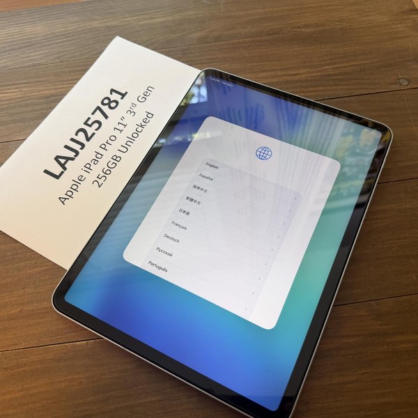 Apple iPad Pro 11 inch 3rd Gen 2021 - Unlocked, 256 GB, Silver
