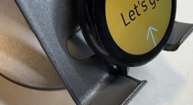 Fair
													Samsung Galaxy Watch Active2 40mm - Unlocked, Black, Stainless Steel, photo 3 of 6