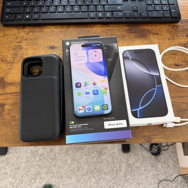 Apple iPhone 16 Pro - Unlocked, Black, 128 GB, A3083