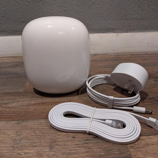 Google Nest Wifi Pro 6e Mesh Router - Snow, Single