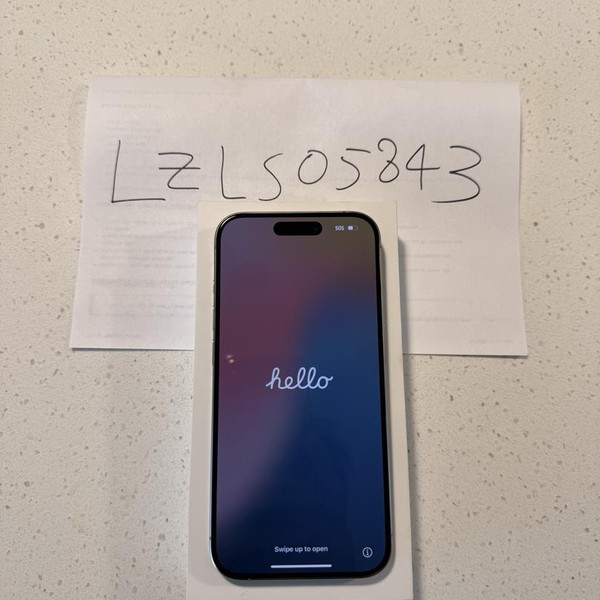 Apple iPhone 15 Pro - Unlocked, 128 GB, Natural, A2848