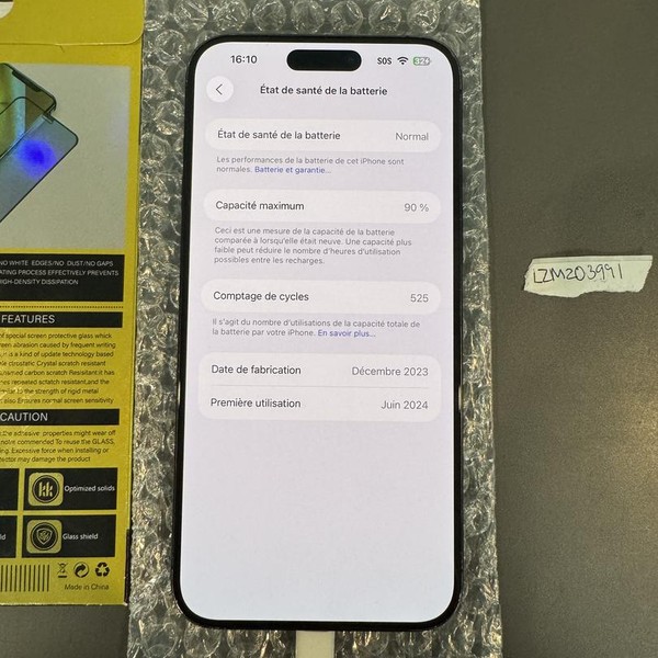 Apple iPhone 15 Pro Max - Unlocked, 256 GB, Blue, A2849