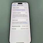 Good Apple iPhone 16 Pro Max - Unlocked, 256 GB, Natural, A3084