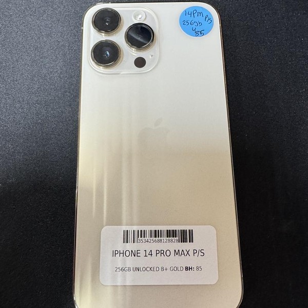 Apple iPhone 14 Pro Max - Unlocked Non-US, Gold, 256 GB, A2893