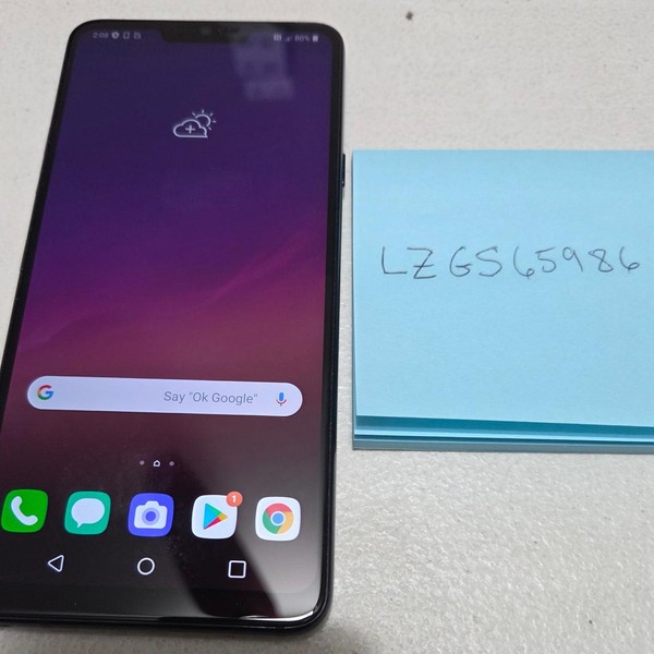 LG G7 ThinQ - T-Mobile, 64 GB, Black, 4 GB, LM-G710TM