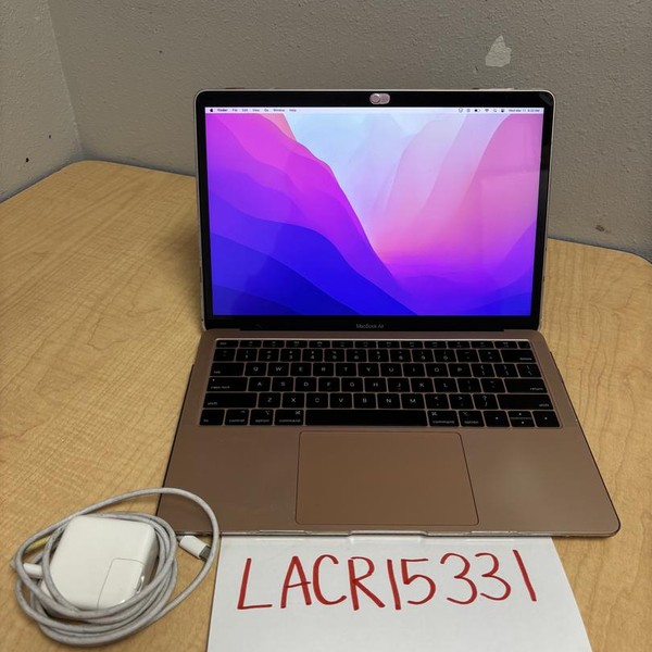 MacBook Air 2019 - 13 inch - 256 GB, Gold, 8 GB, Intel Core i5