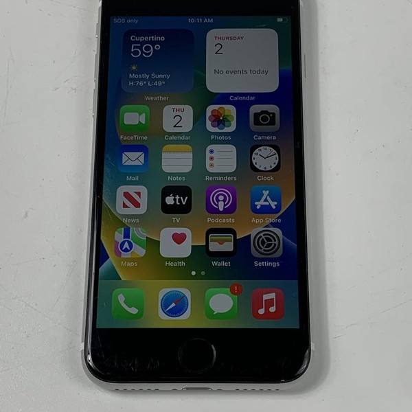 Apple iPhone SE 2nd Gen 2020 - Cricket, 64 GB, White, A2275