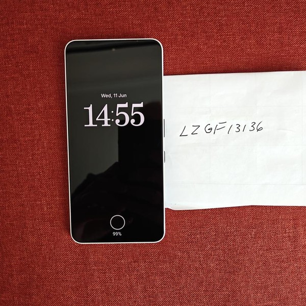 Nothing Phone (3a) - Unlocked, 256 GB, White, 12 GB