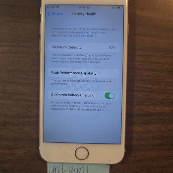 Apple iPhone 6S - Unlocked, 64 GB, Rose Gold, A1688