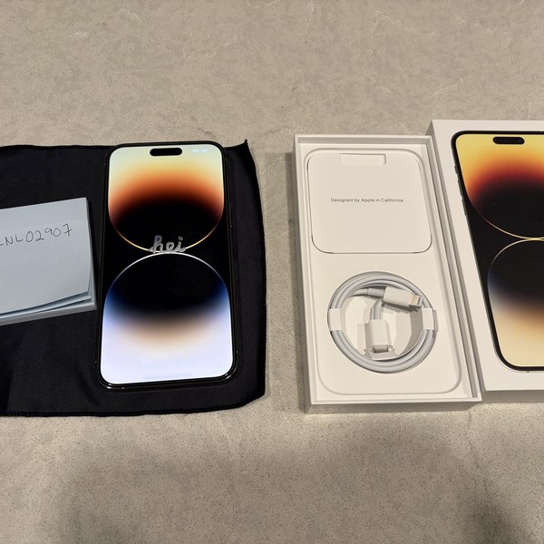 Apple iPhone 14 Pro Max - Unlocked, 256 GB, Gold, A2651