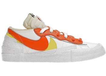 Nike Blazer Low sacai White Magma Orange for sale