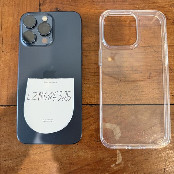 Apple iPhone 15 Pro Max - AT&T, 256 GB, Blue, A2849