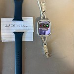 Good Apple Watch Series 8 45mm - AT&T, Starlight, A2774 - Cellular, Aluminum